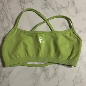 First Health Like Green Sports Bra